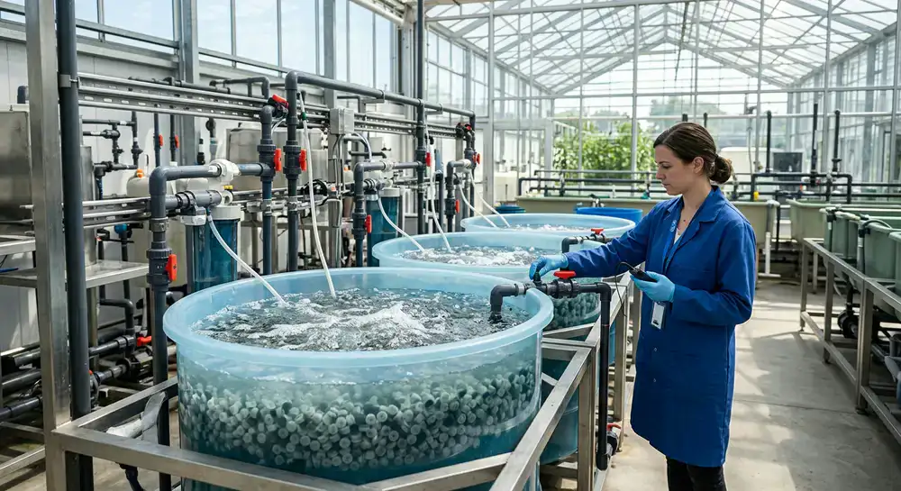 Documentary view of biological filtration arrays